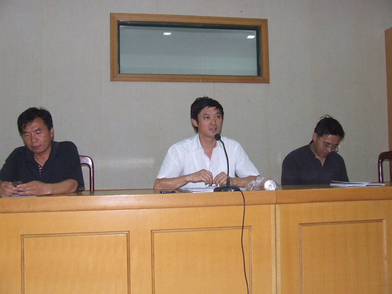 副校長吳學錄作總結講話